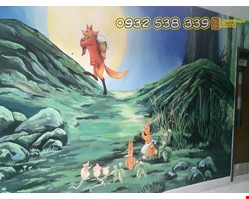 Tranh tường THIẾU NHI M14