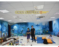 Tranh tường THIẾU NHI M19
